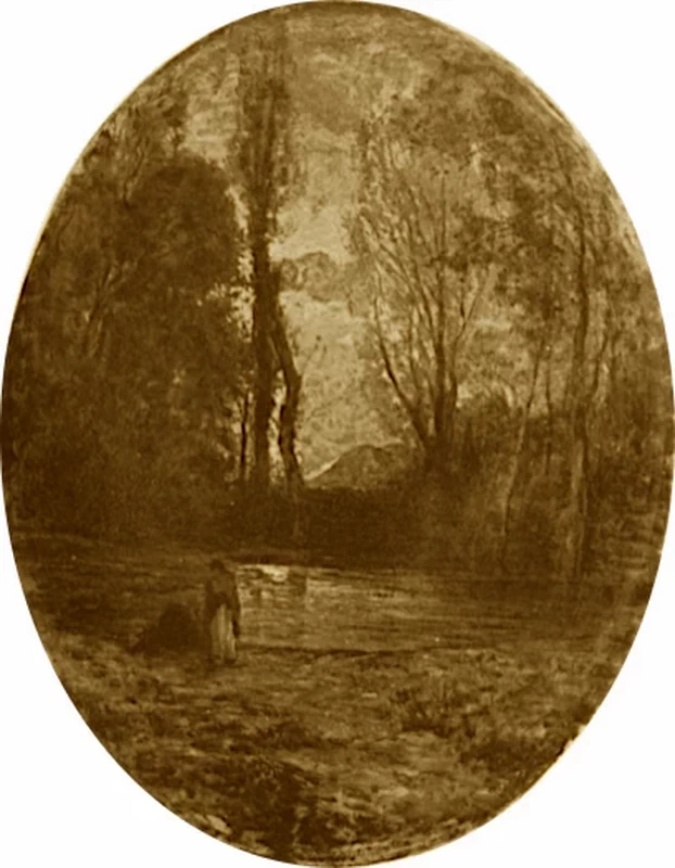 Stagno lungo il Mugnone, 1867 - Fondo Ambiente Italiano, Collezione Enrico a Villa Flecchia, Magnano (BI)